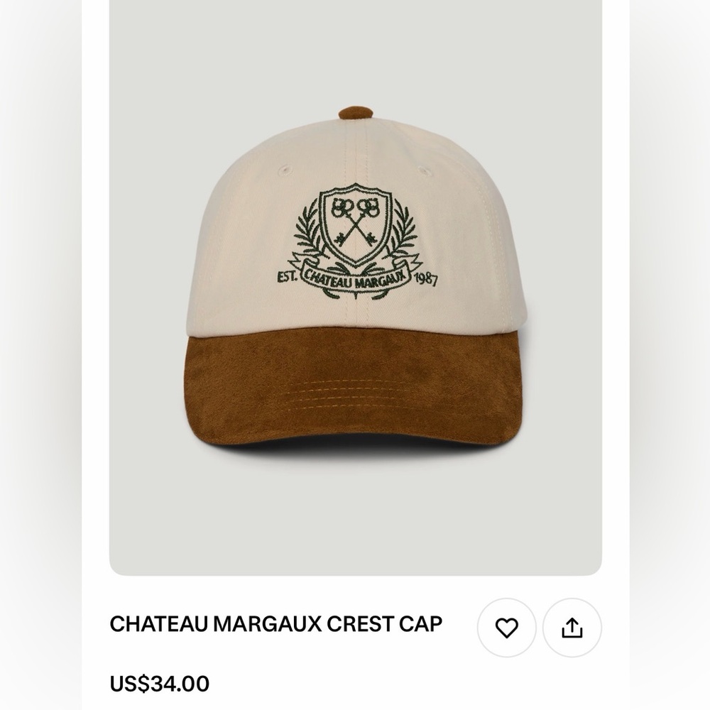 NWOT baseball hat from Oak+Fort